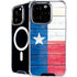 Texas Flag Light Wood iPhone 16 Pro MagSafe Case